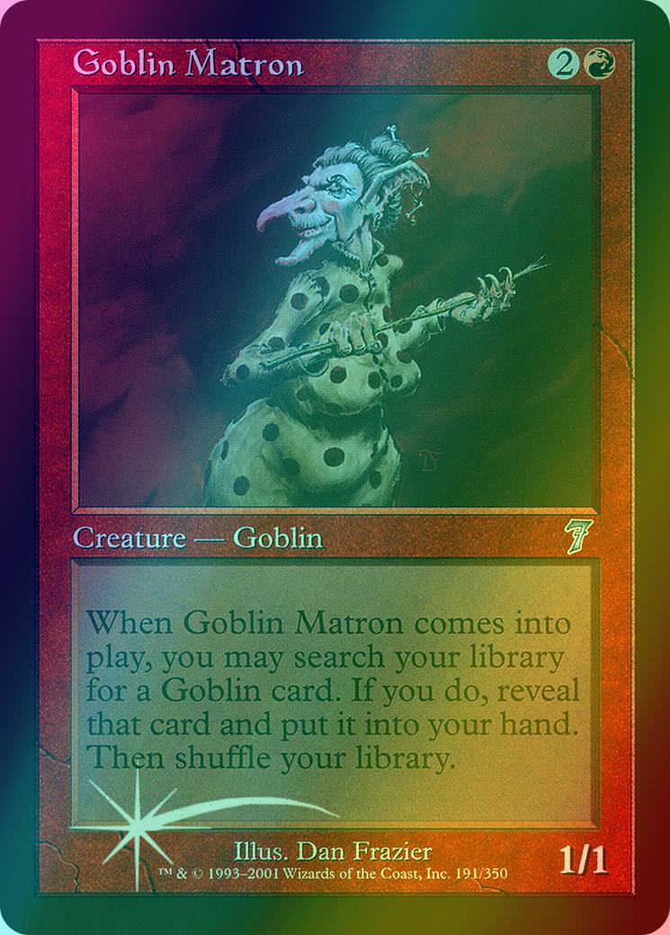 Goblin Matron [191x] [Seventh Edition] [Foil]