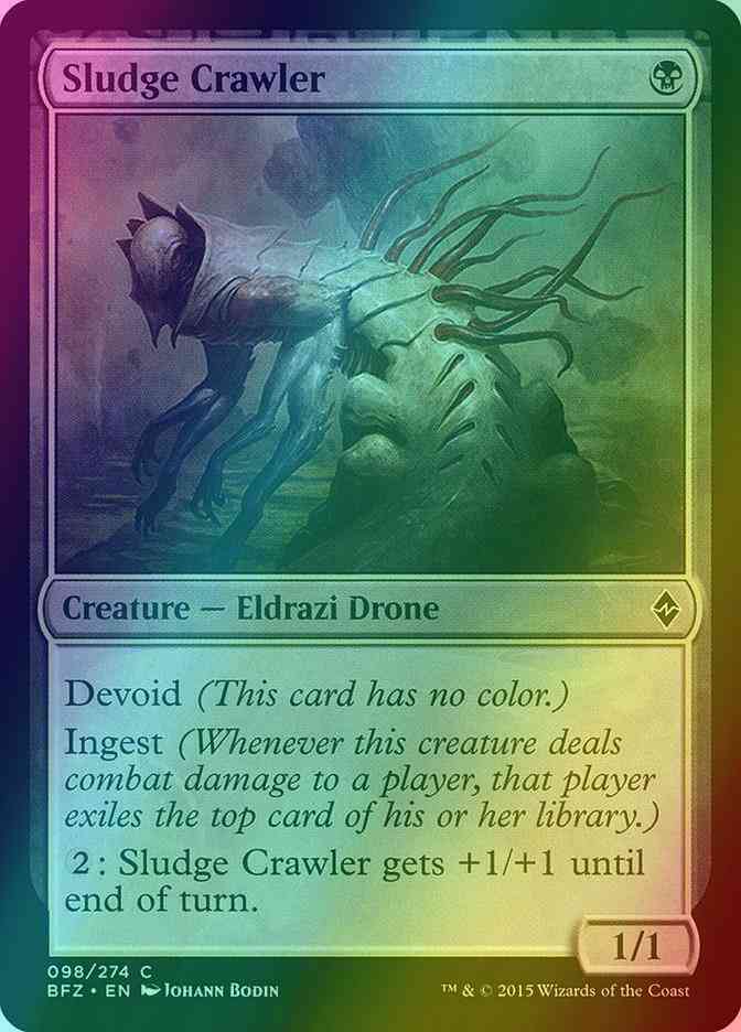 Sludge Crawler [98] [Battle for Zendikar] [Foil]