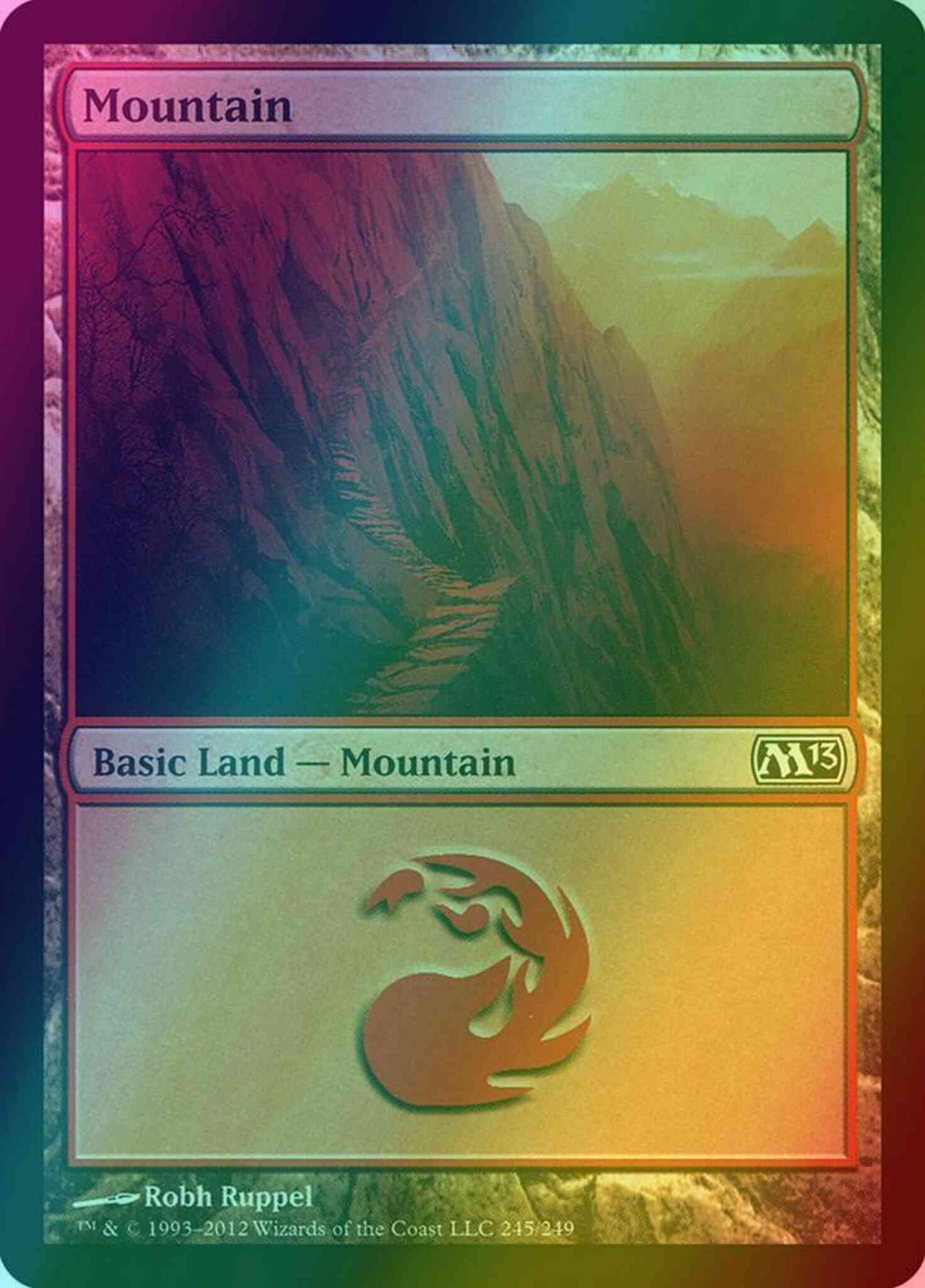 Mountain [245] [Magic 2013] [Foil]