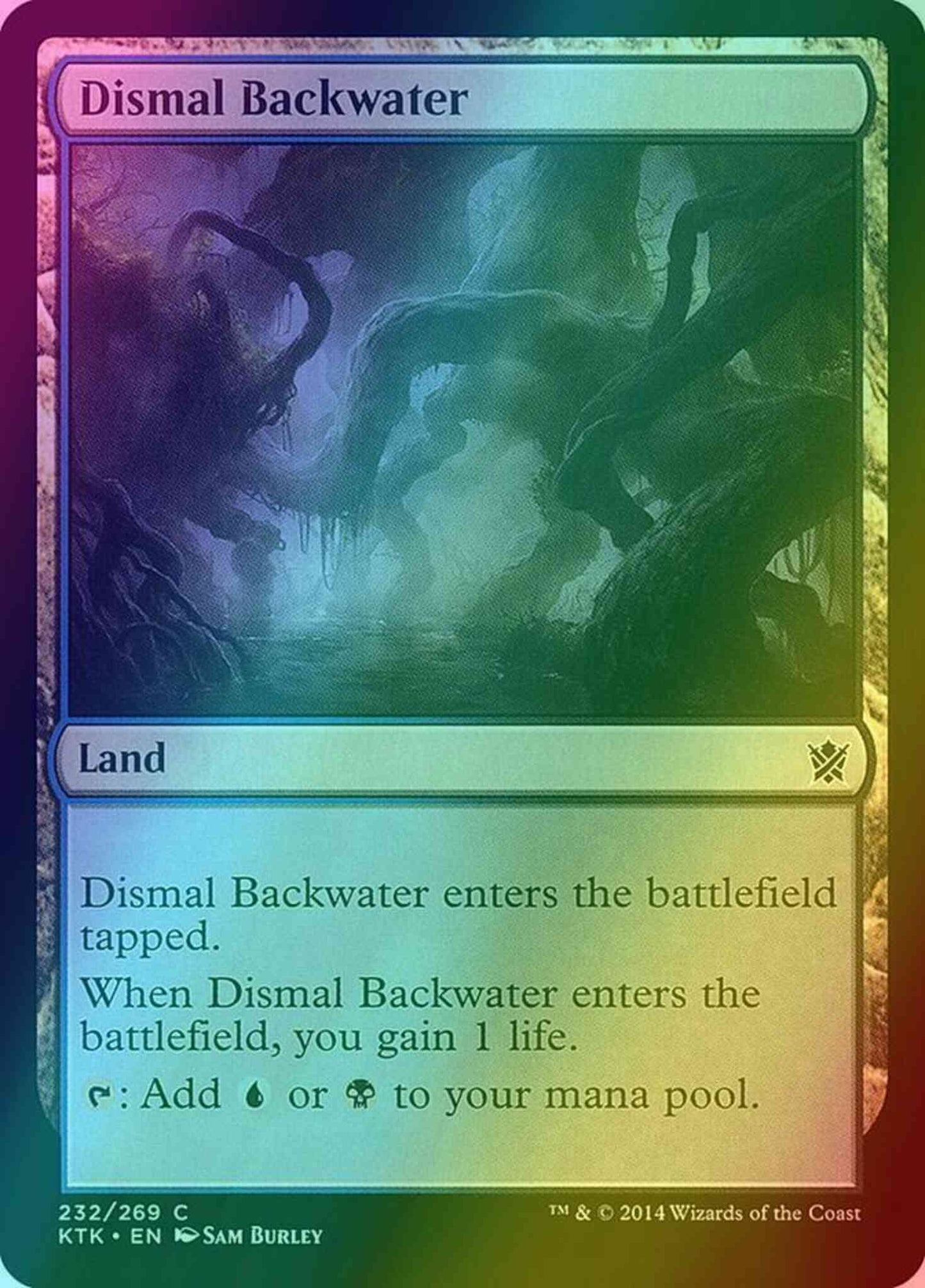 Dismal Backwater [232] [Khans Of Tarkir] [Foil]
