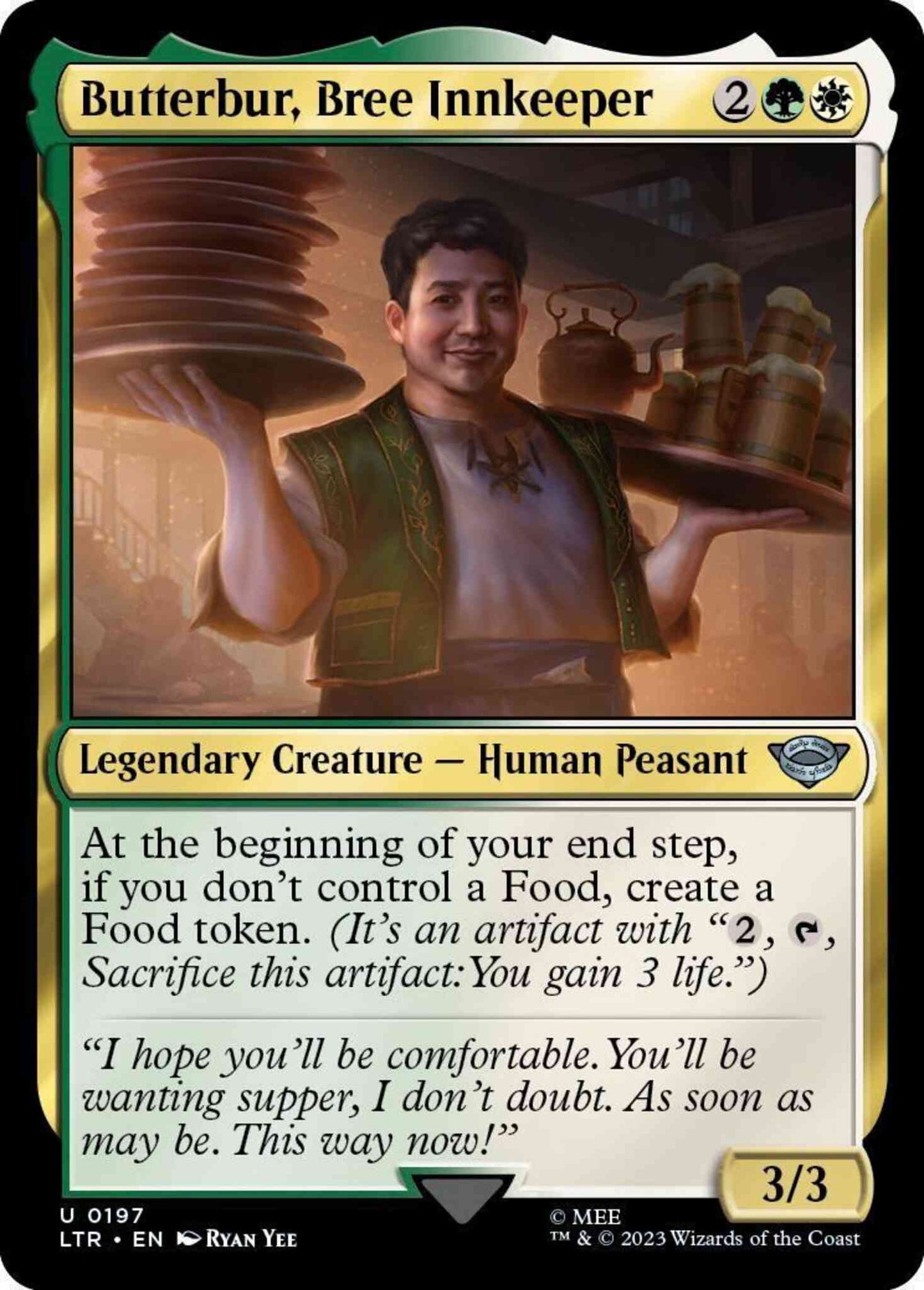 Butterbur, Bree Innkeeper [197] [The Lord of the Rings: Tales of Middle-earth] [Non-Foil]