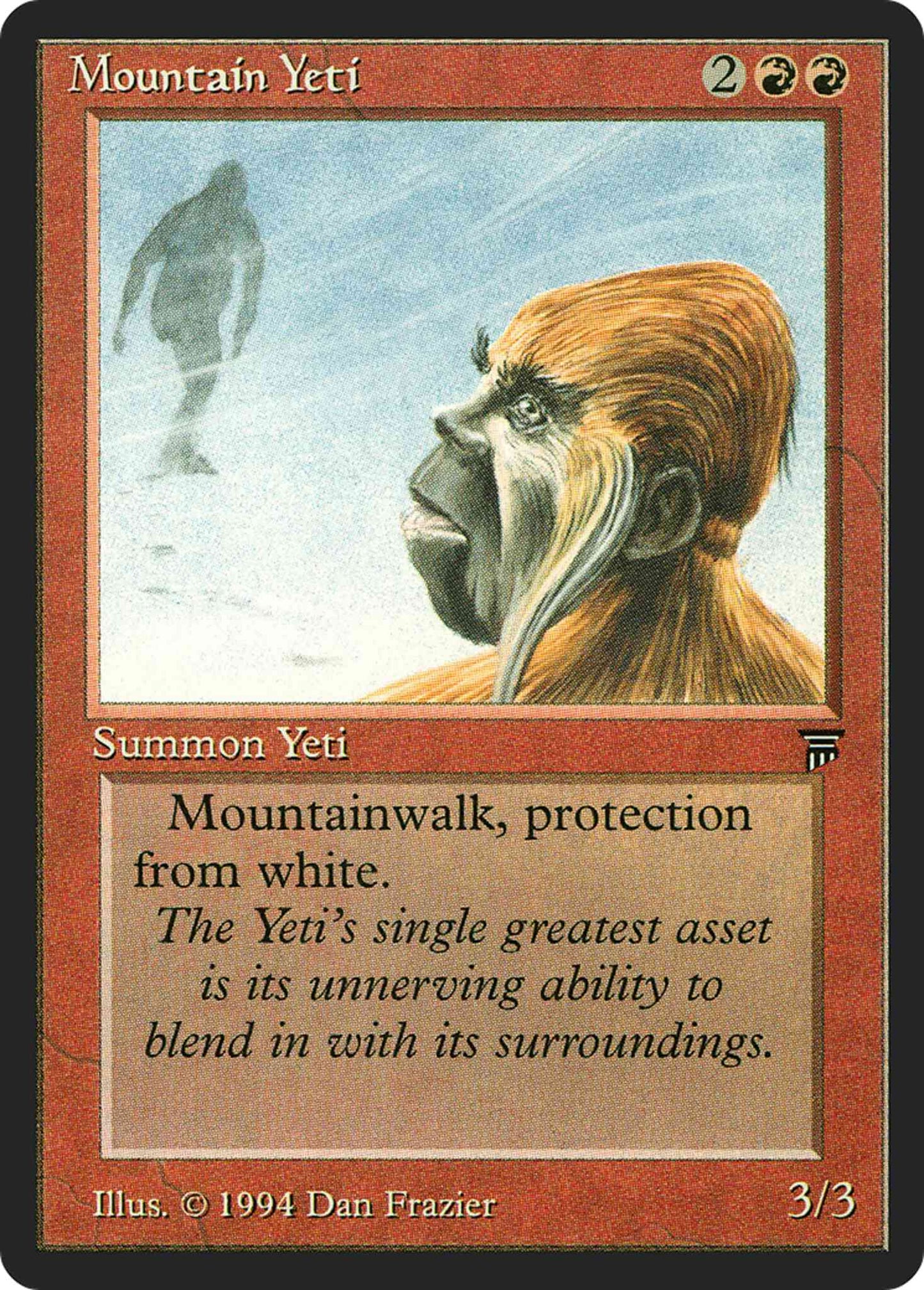 Mountain Yeti [159] [Legends] [Non-Foil]
