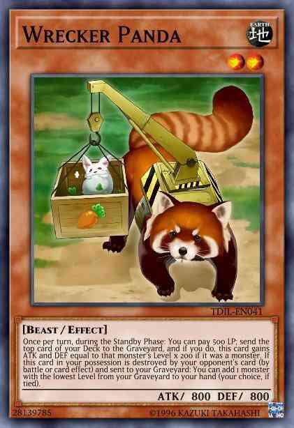 Wrecker Panda - TDIL-EN041 - Common - 1st Edition