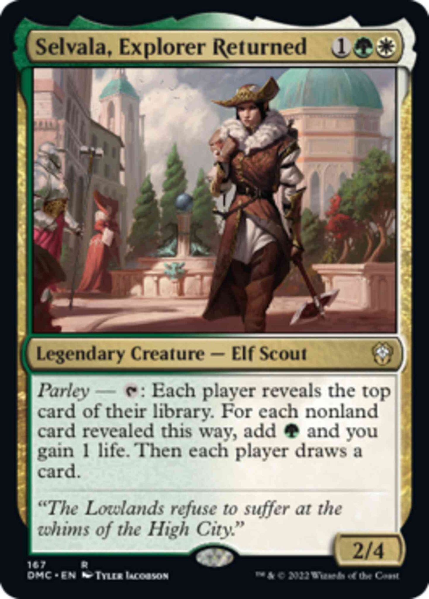 Selvala, Explorer Returned [167] [Dominaria United: Commander] [Non-Foil]