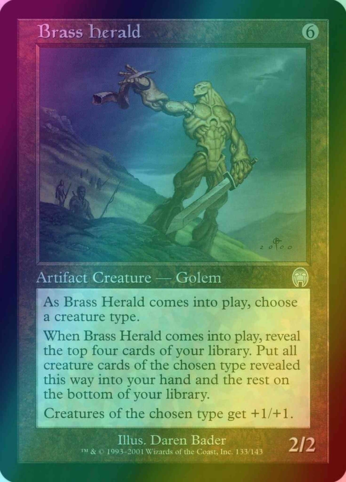 Brass Herald [133] [Apocalypse] [Foil]