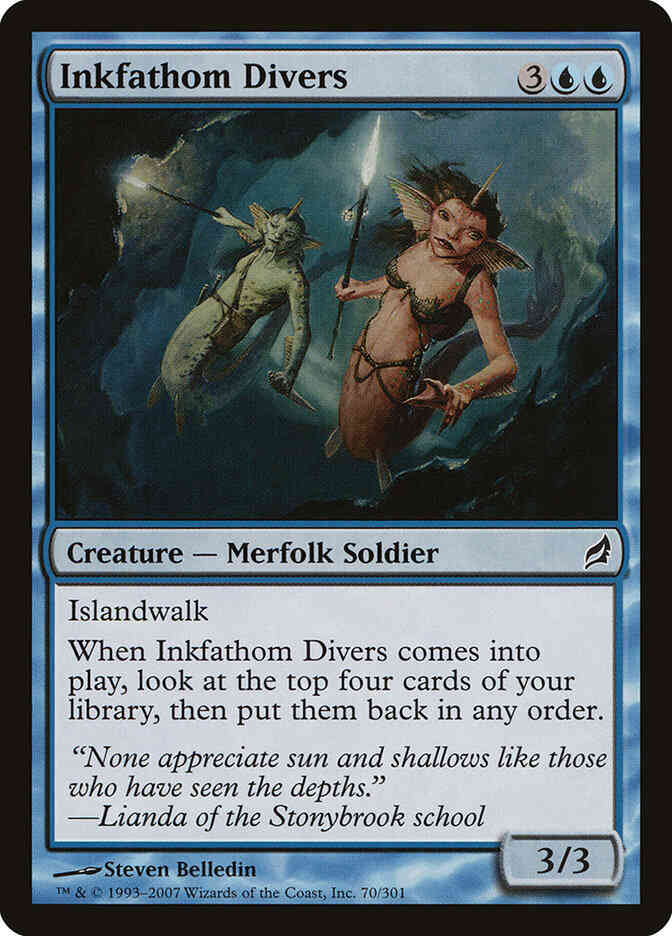 Inkfathom Divers [70] [Lorwyn] [Non-Foil]