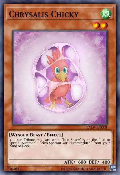 Chrysalis Chicky - TAEV-EN008 - Common - 1st Edition