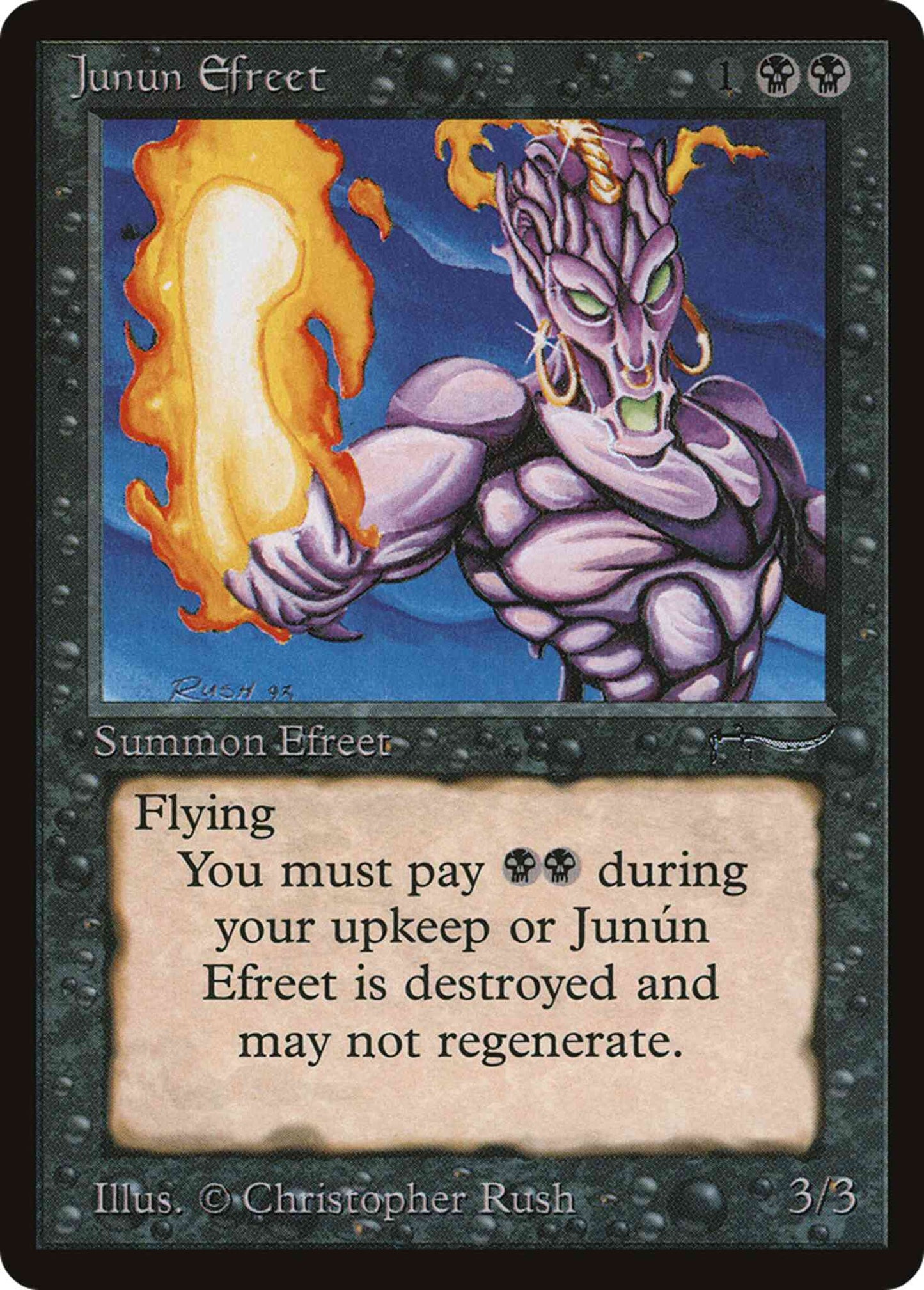 Junún Efreet [28] [Arabian Nights] [Non-Foil]
