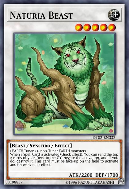 Naturia Beast - LC5D-EN244 - Ultra Rare - 1st Edition
