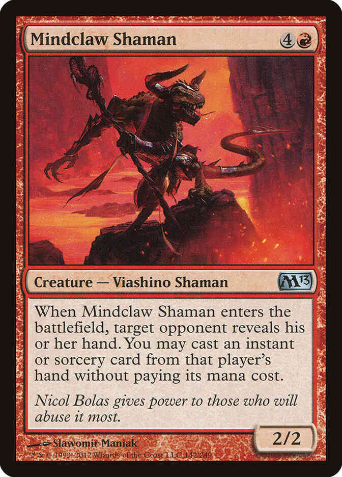 Mindclaw Shaman [142] [Magic 2013] [Non-Foil]