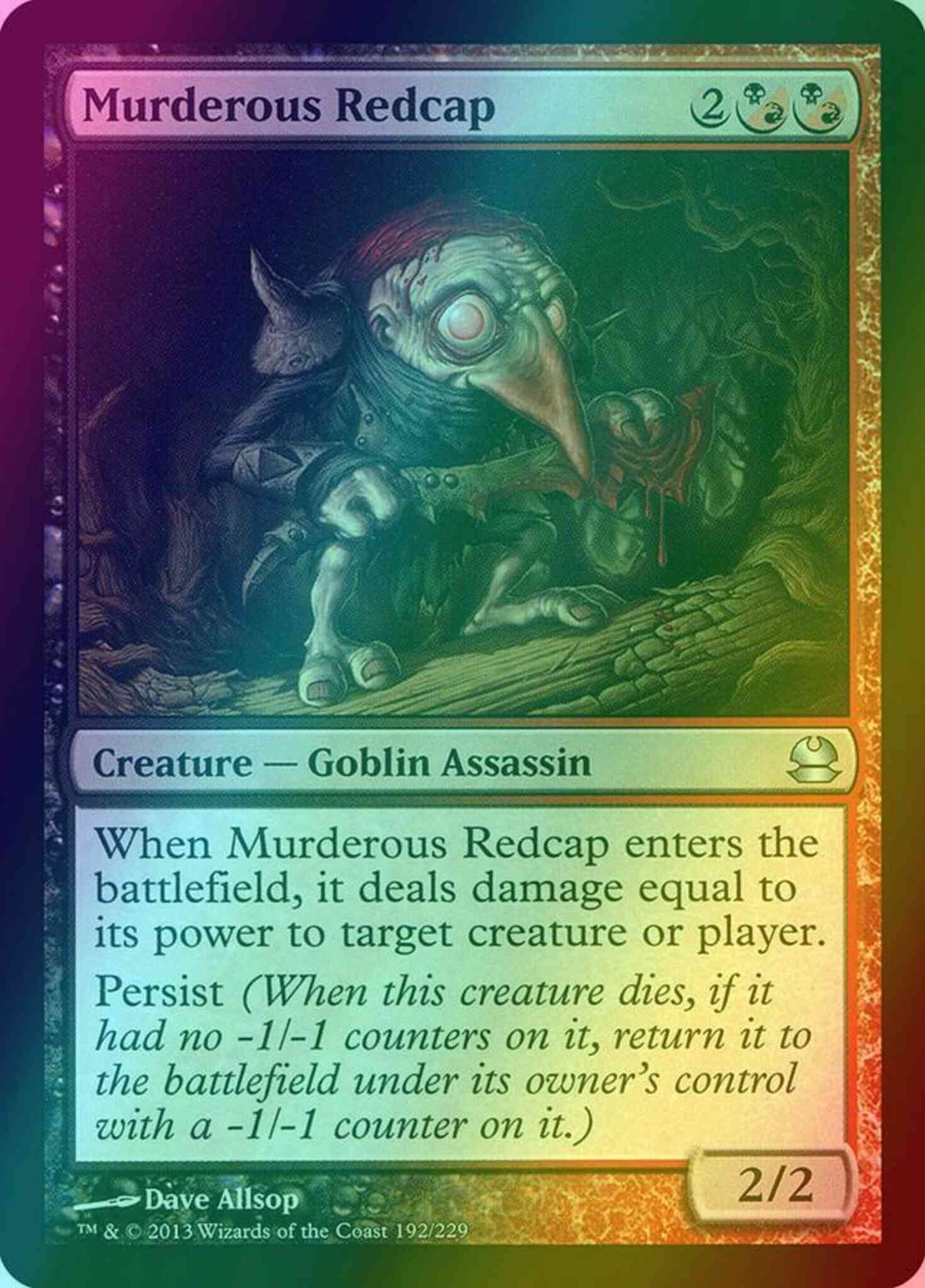 Murderous Redcap [192] [Modern Masters] [Foil]