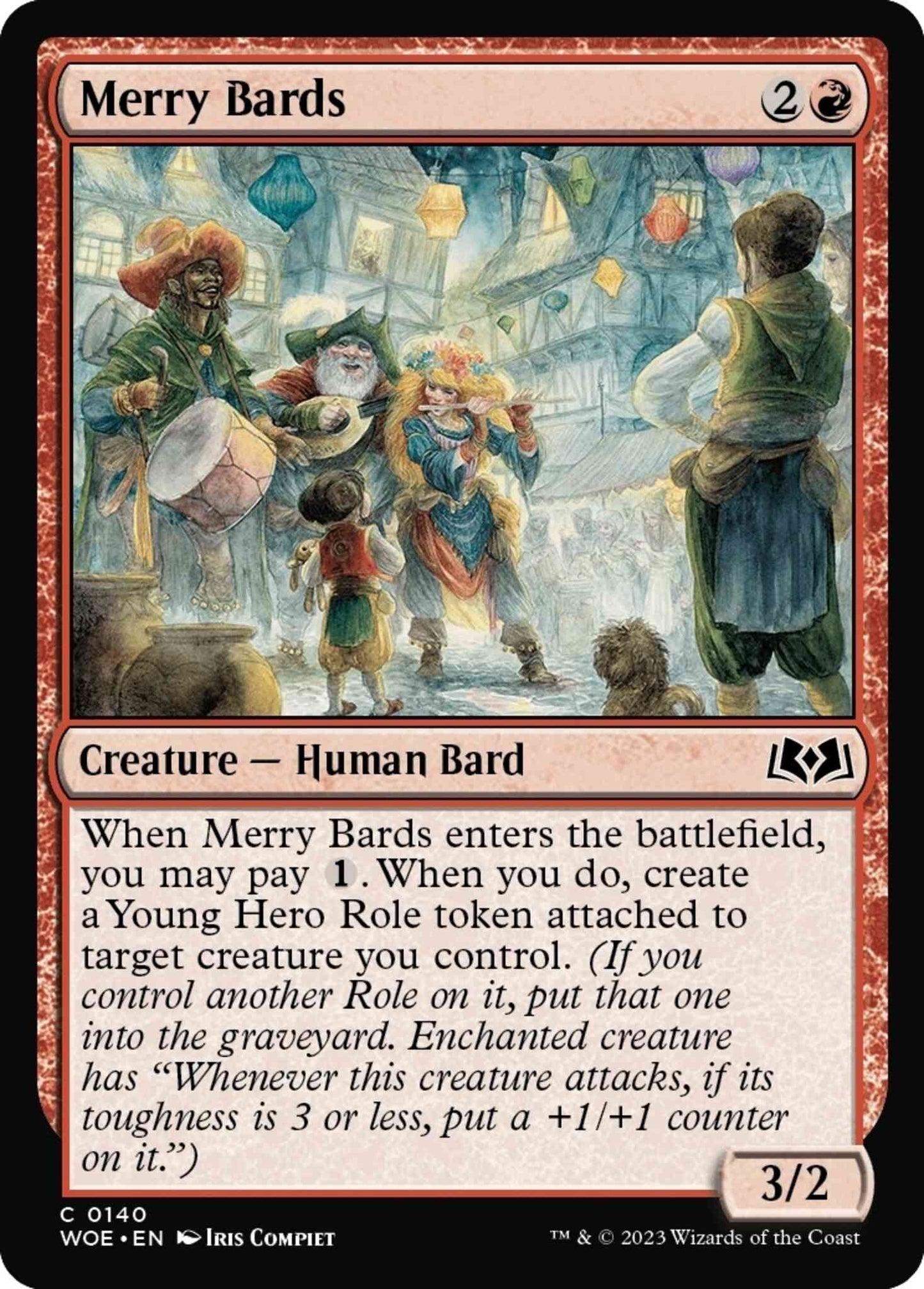 Merry Bards [140] [Wilds of Eldraine] [Non-Foil]