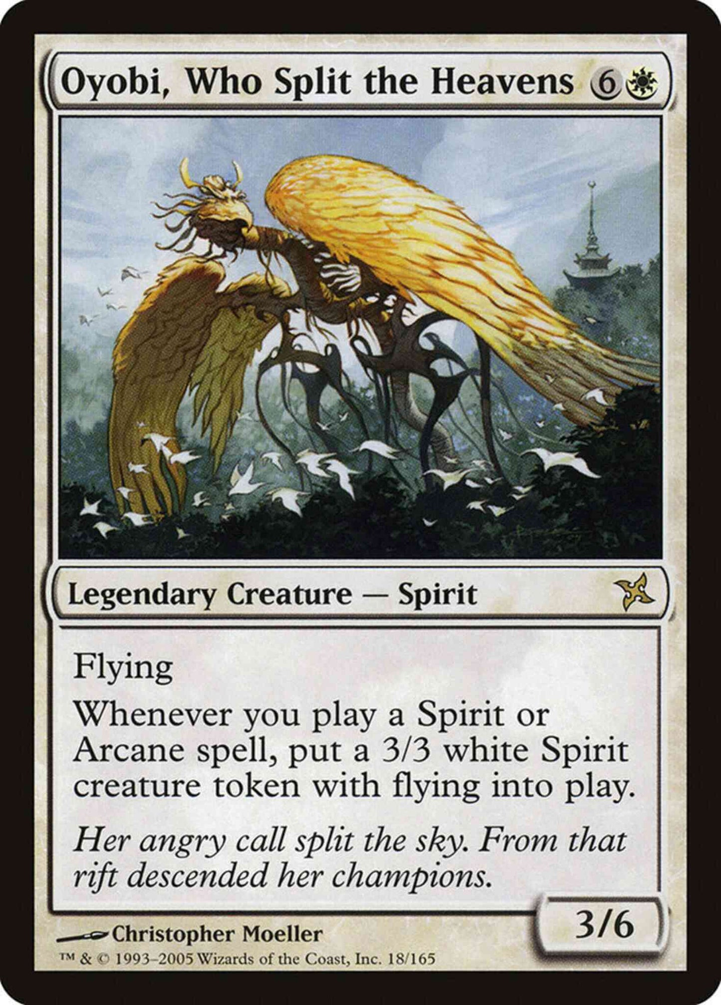 Oyobi, Who Split the Heavens [18] [Betrayers of Kamigawa] [Non-Foil]