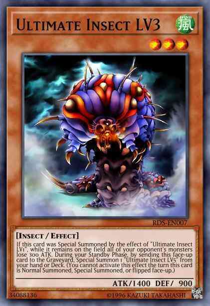 Ultimate Insect LV3 - RDS-EN007 - Ultimate Rare - 1st Edition
