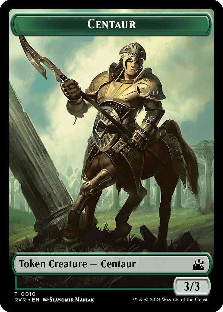 Centaur Token [10] [Ravnica Remastered: Tokens] [Non-Foil]