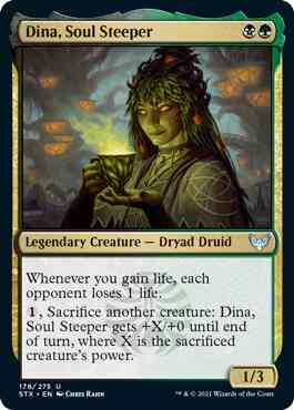 Dina, Soul Steeper [178] [Strixhaven: School of Mages] [Non-Foil]