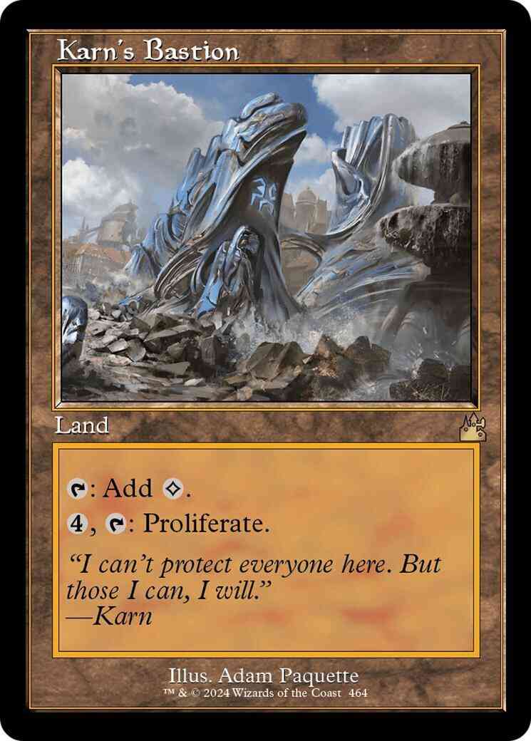 Karn's Bastion [464] [Retro Frame] [Ravnica Remastered] [Non-Foil]