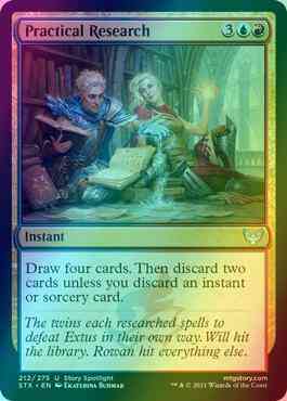 Practical Research [212] [Strixhaven: School of Mages] [Foil]