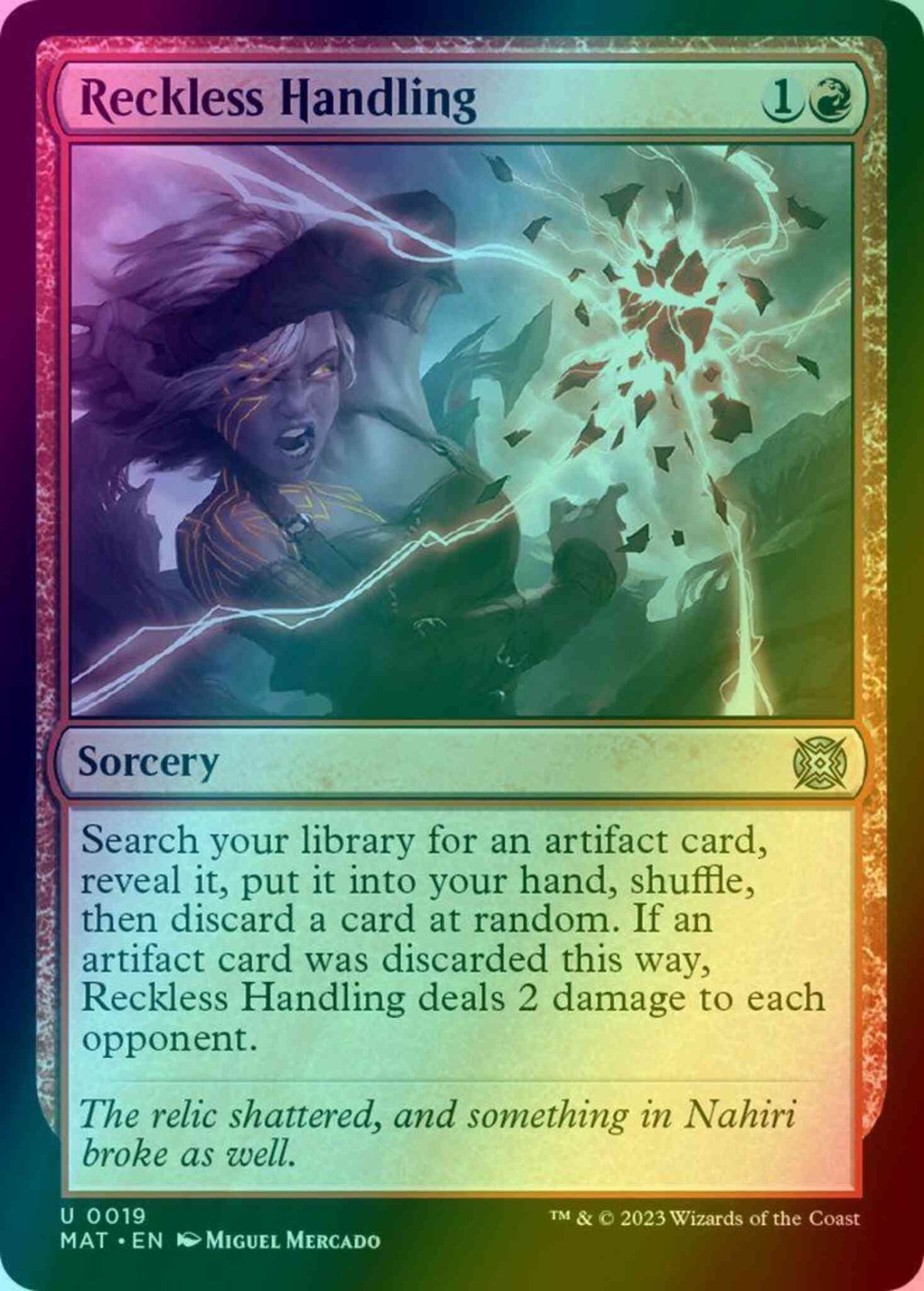 Reckless Handling [19] [March of the Machine: The Aftermath] [Foil]