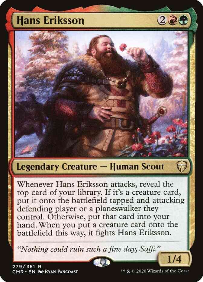 Hans Eriksson [279] [Commander Legends] [Non-Foil]