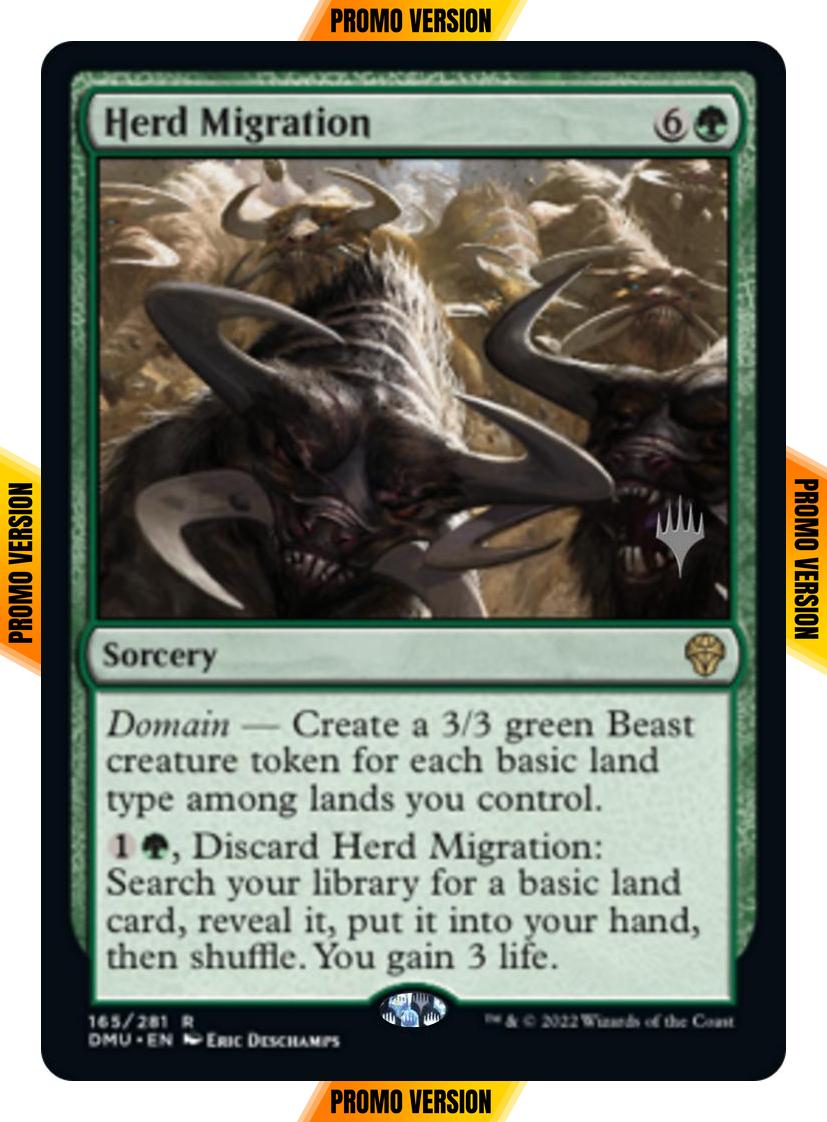 Herd Migration [165p] [Promo Pack] [Dominaria United: Promos] [Non-Foil]
