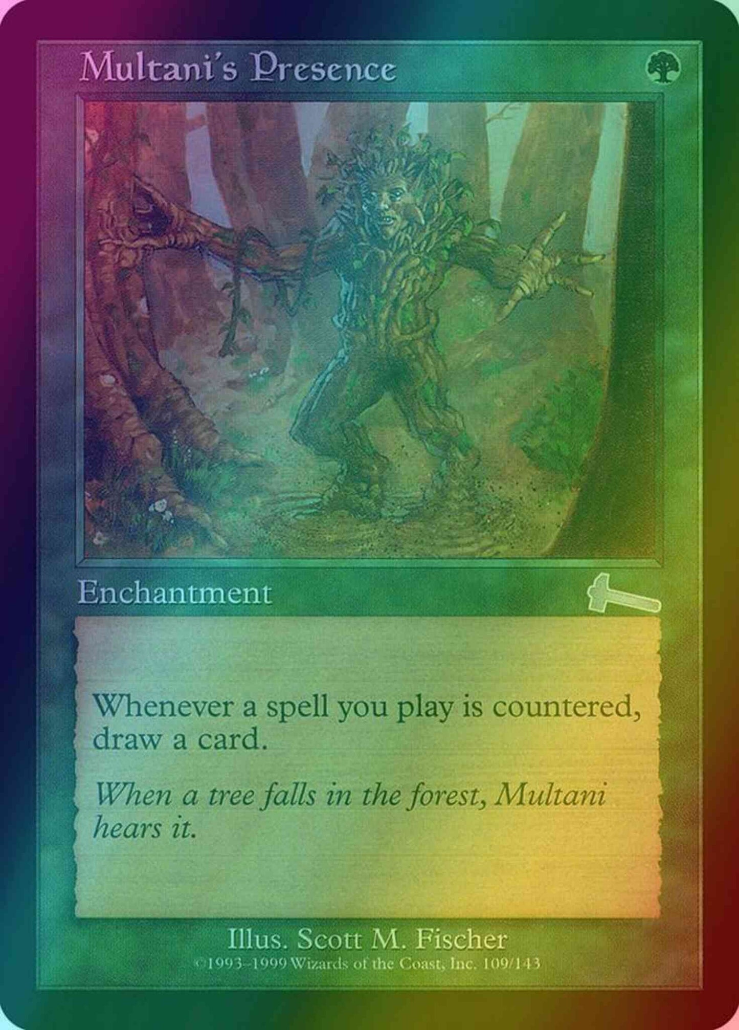 Multani's Presence [109] [Urza's Legacy] [Foil]