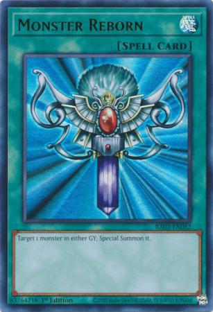 Monster Reborn - RA03-EN052 - Ultra Rare - 1st Edition