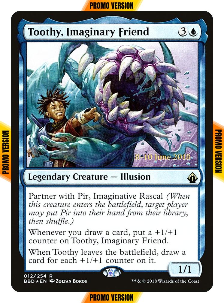Toothy, Imaginary Friend [12s] [Battlebond Promos] [Foil]