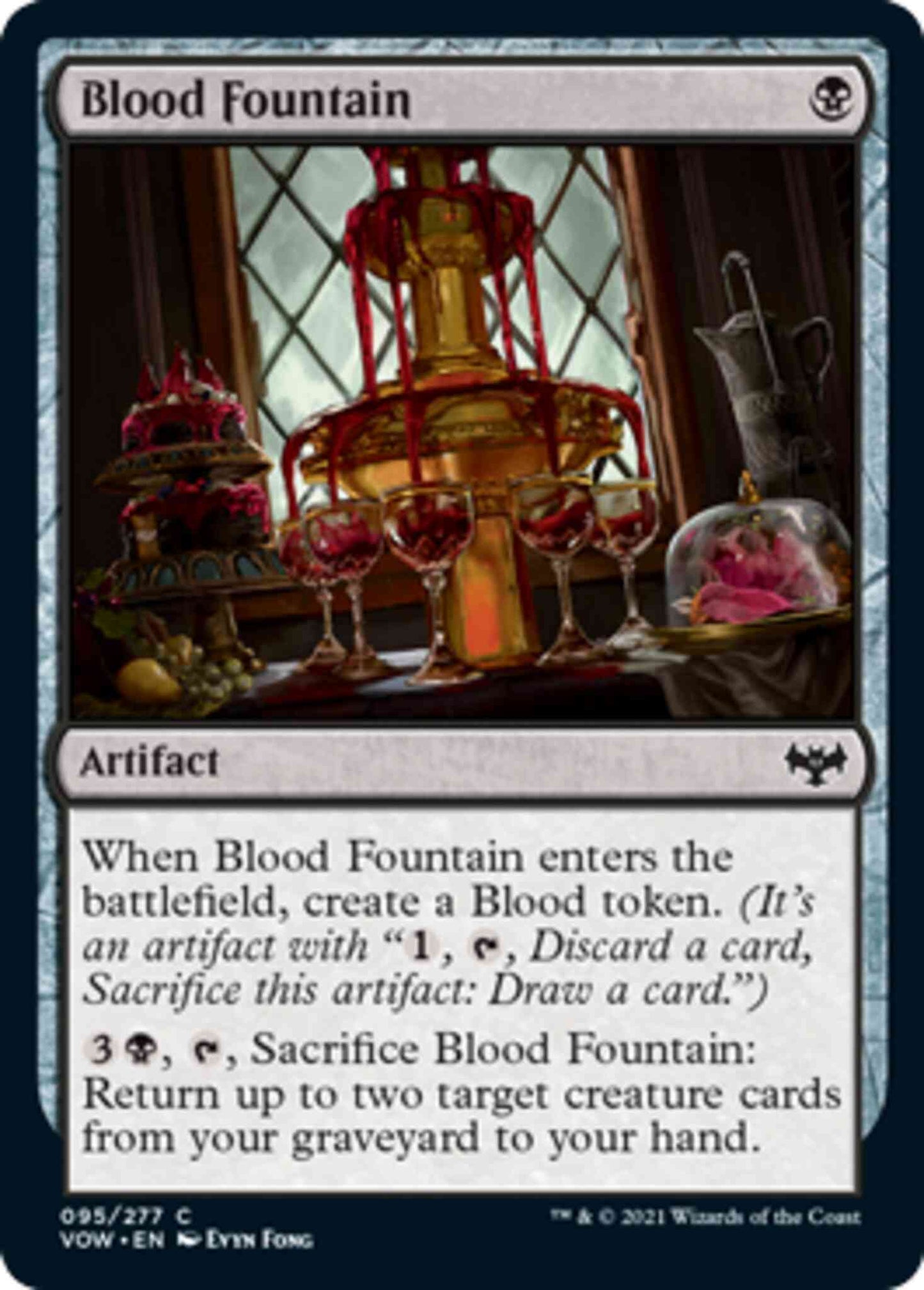 Blood Fountain [95] [Innistrad: Crimson Vow] [Non-Foil]