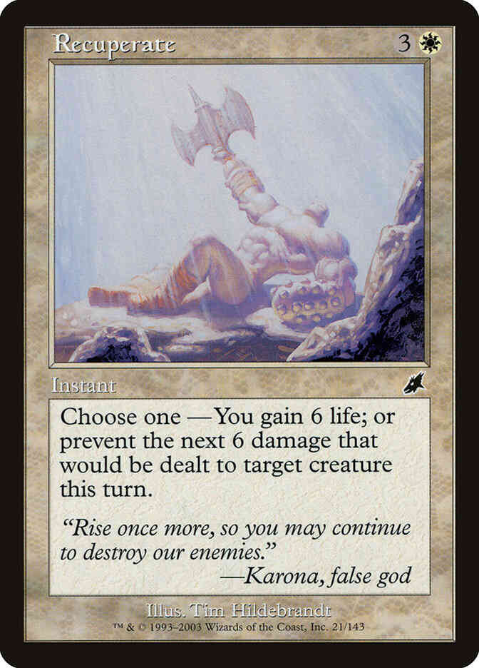 Recuperate [21] [Scourge] [Non-Foil]