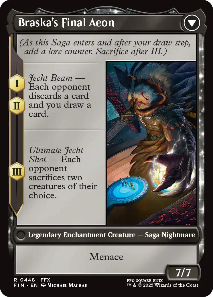 Jecht, Reluctant Guardian // Braska's Final Aeon [448] [Extended Art] [FINAL FANTASY] [Non-Foil]