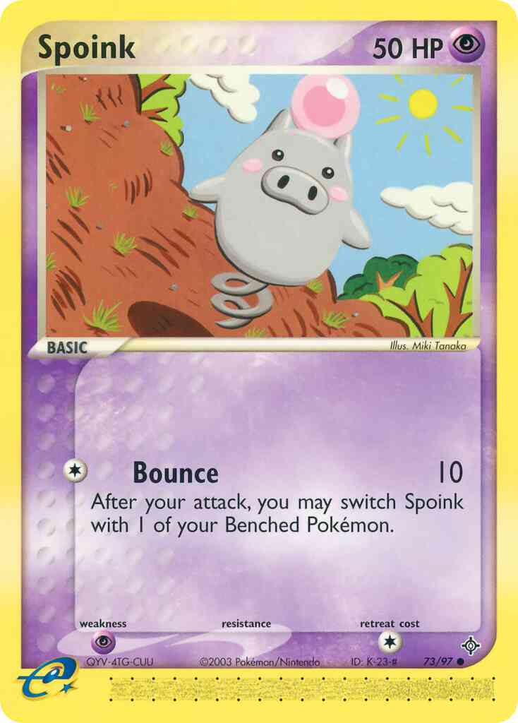 Spoink - 73/97 - Common [ex3-73] [Non-Holo]