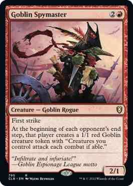 Goblin Spymaster [795] [Commander Legends: Battle for Baldur's Gate] [Non-Foil]