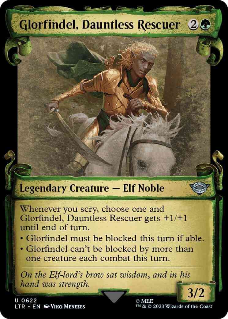 Glorfindel, Dauntless Rescuer [622] [Scrolls Showcase] [The Lord of the Rings: Tales of Middle-earth] [Non-Foil]