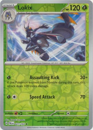 Lokix - 021/193 - Rare [sv02-021] [Reverse Holo]
