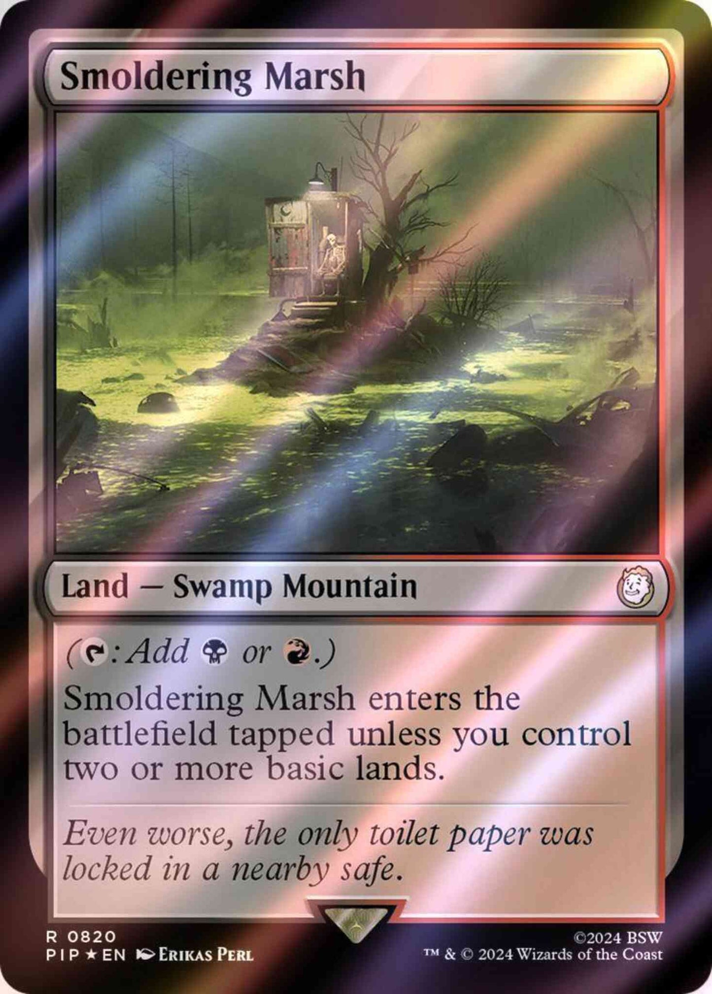 Smoldering Marsh [820] [Fallout] [Surge Foil]