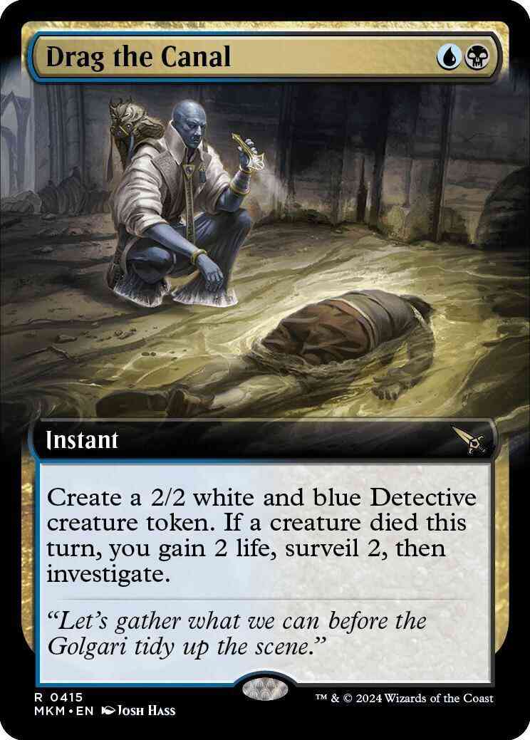 Drag the Canal [415] [Extended Art] [Murders at Karlov Manor] [Non-Foil]