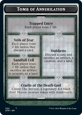 The Atropal Token (05) // Tomb of Annihilation Token (22) [Adventures in the Forgotten Realms: Tokens] [Non-Foil]