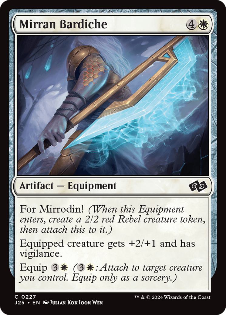 Mirran Bardiche [227] [Foundations: Jumpstart] [Non-Foil]