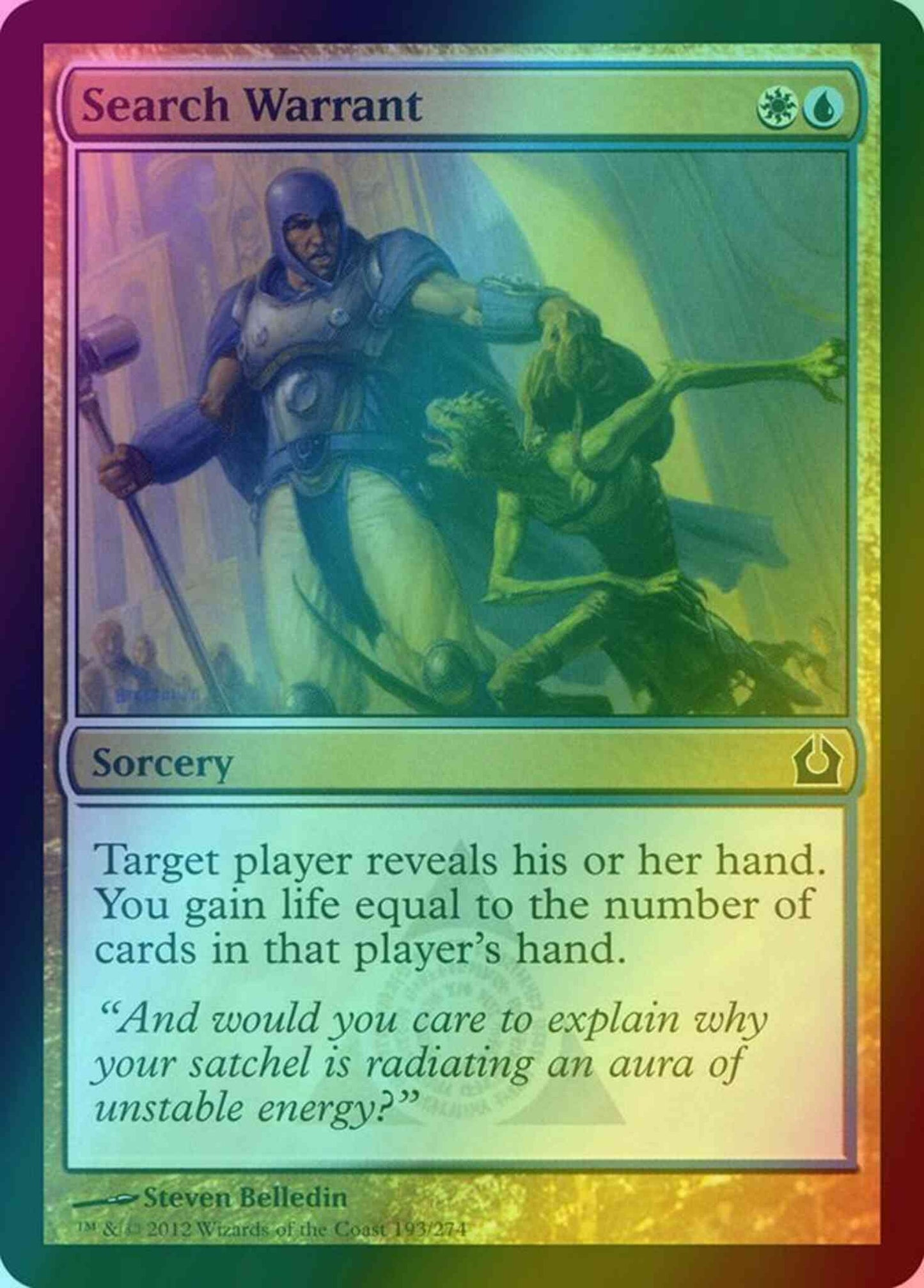 Search Warrant [193] [Return To Ravnica] [Foil]