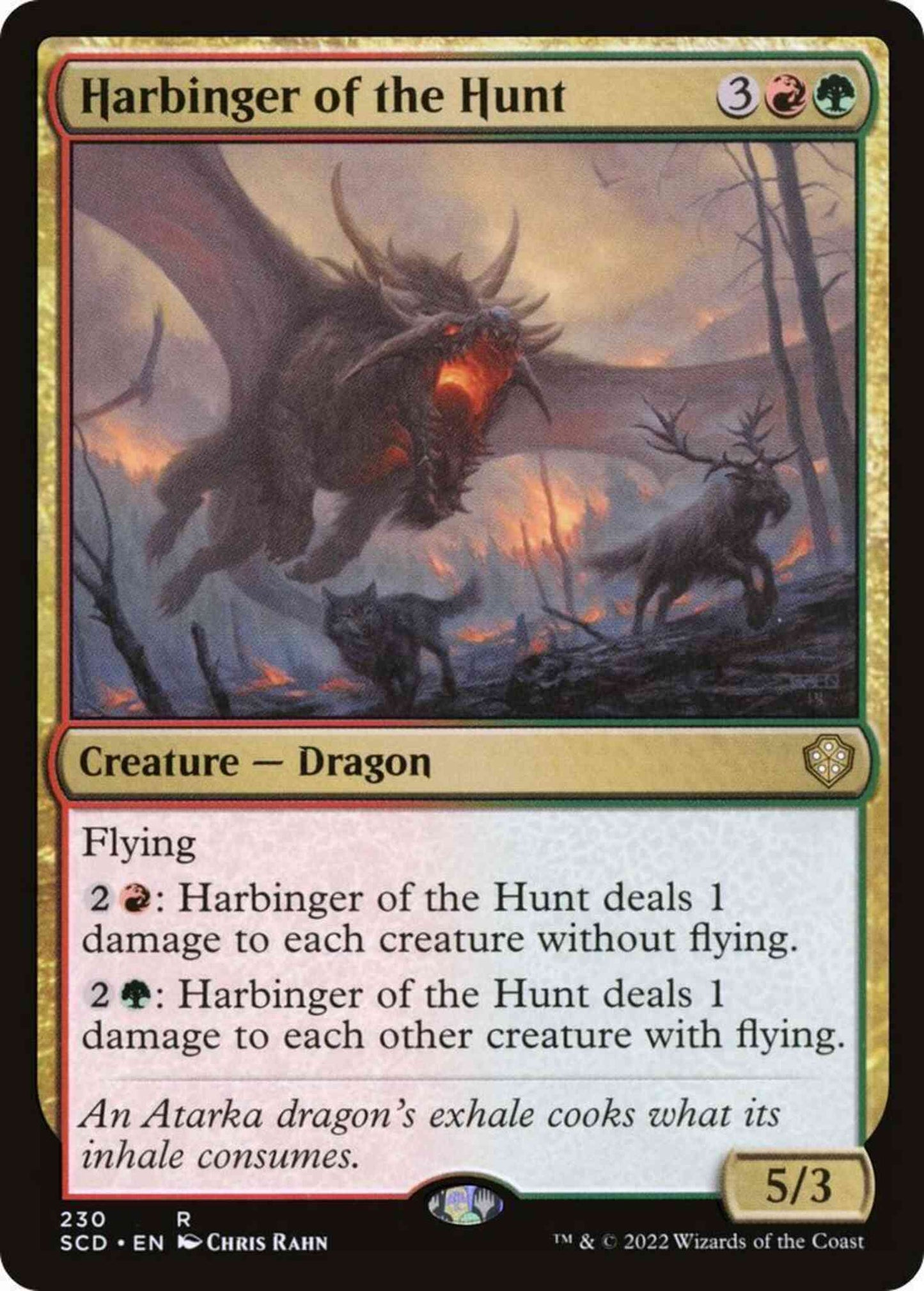 Harbinger of the Hunt [230] [Starter Commander Decks] [Non-Foil]