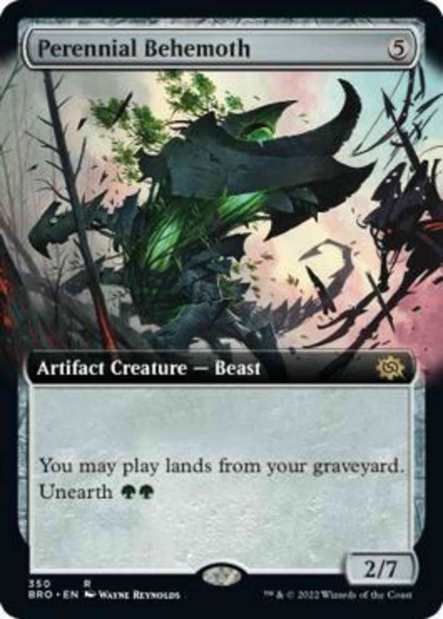 Perennial Behemoth [350] [Extended Art] [The Brothers' War] [Non-Foil]