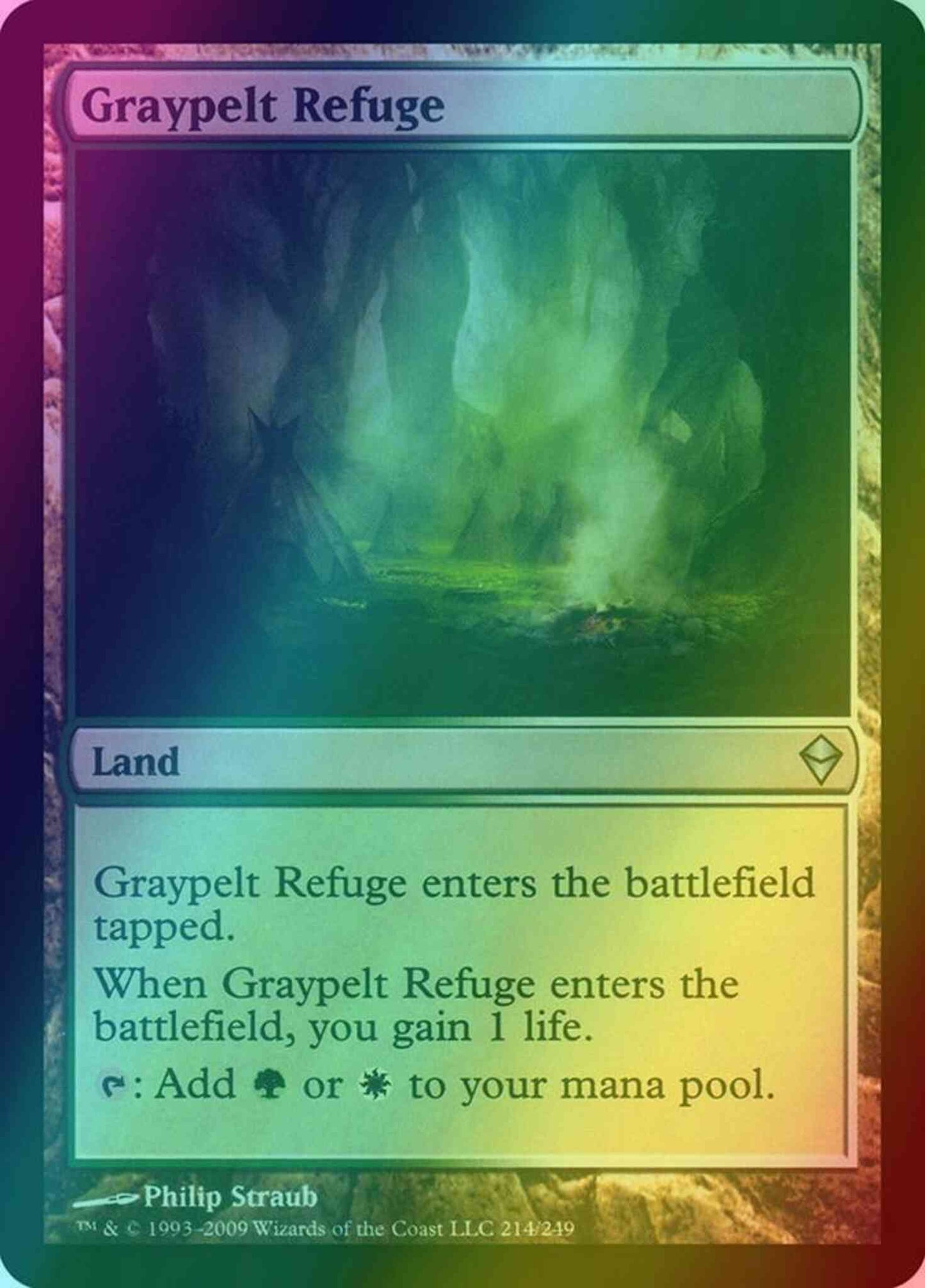 Graypelt Refuge [214] [Zendikar] [Foil]