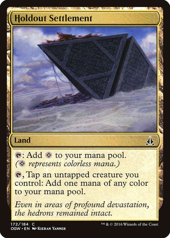 Holdout Settlement [172] [Oath of the Gatewatch] [Non-Foil]
