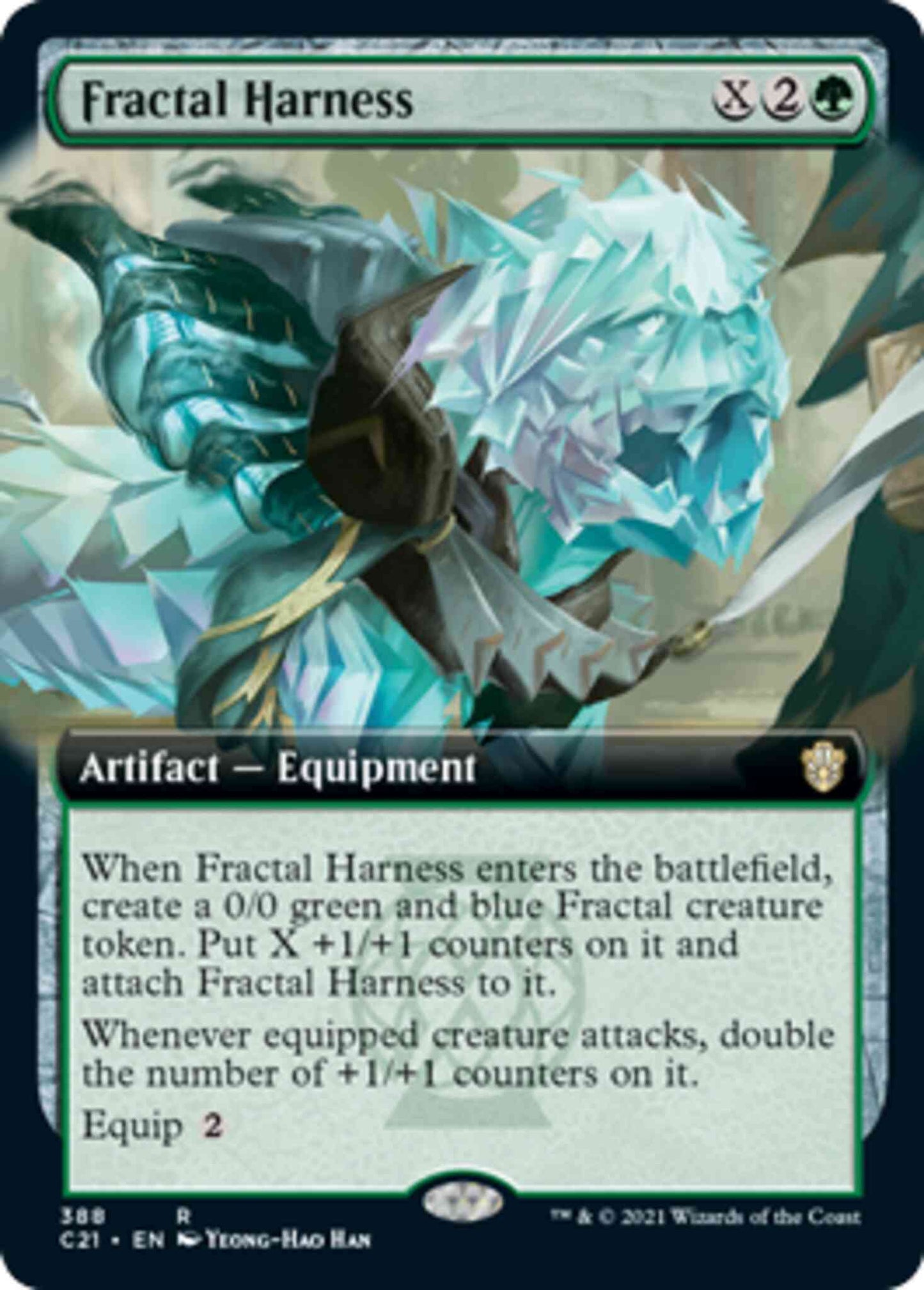 Fractal Harness [388] [Extended Art] [Commander 2021] [Non-Foil]