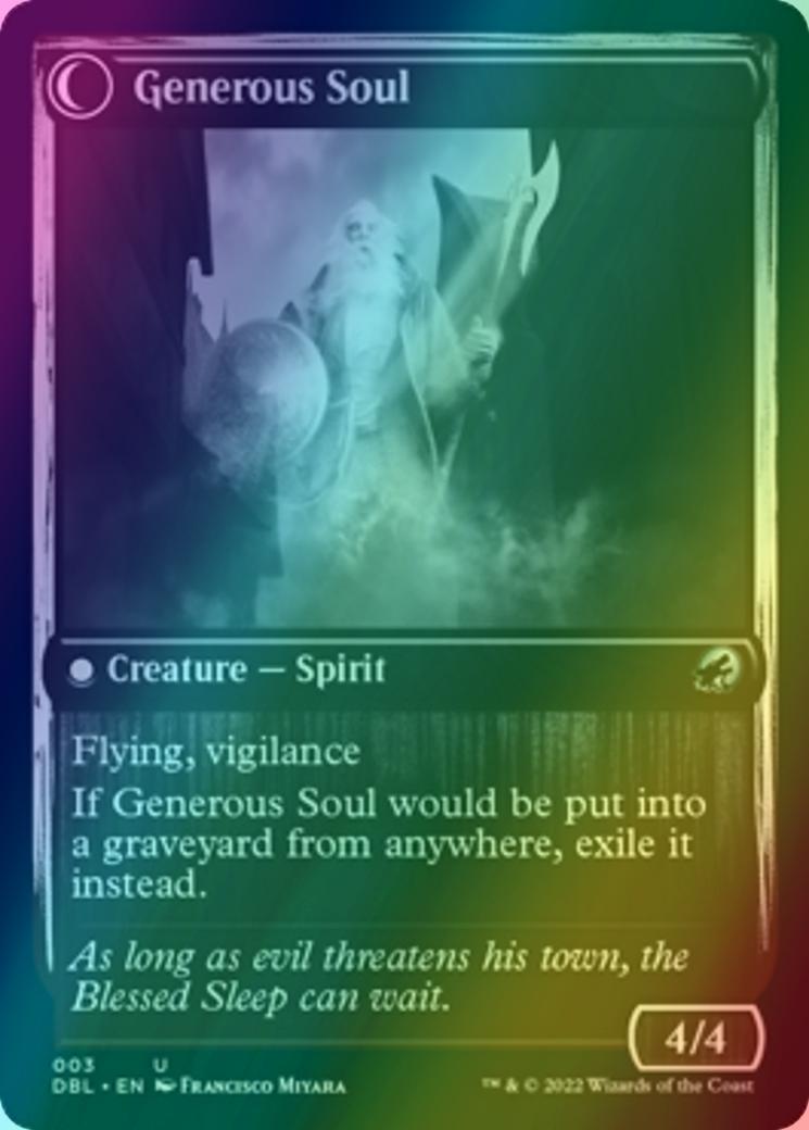 Beloved Beggar // Generous Soul [3] [Innistrad: Double Feature] [Foil]