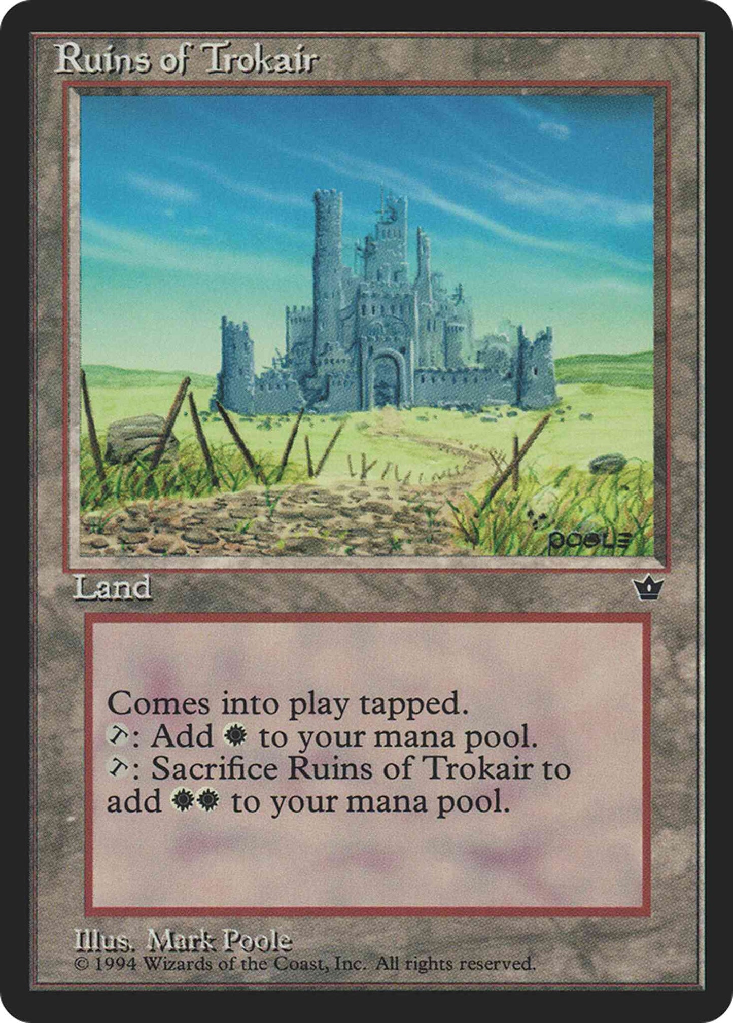 Ruins of Trokair [100] [Fallen Empires] [Non-Foil]