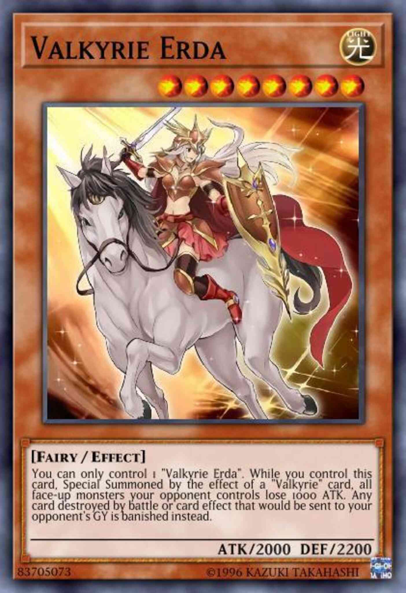 Valkyrie Erda - DANE-EN087 - Ultra Rare - 1st Edition