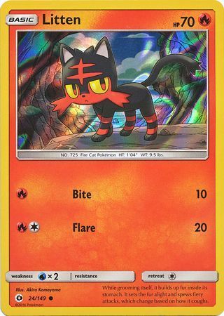 Litten - 24/149 - Holo Promo [Holo]