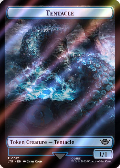 Food Token (24) // Tentacle Token (17) [The Lord of the Rings: Tales of Middle-earth: Tokens] [Surge Foil]